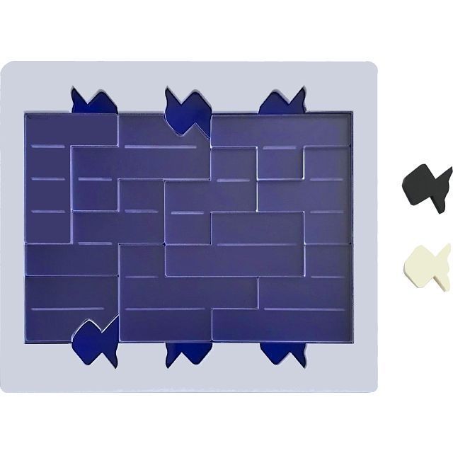 gm同款12 池塘 pond 12 puzzle 方块烧脑拼图 十级难度益智玩具