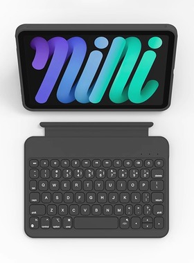 F25 ipad mini7键盘平板保护套壳适用苹果mini6/7蓝牙磁吸分离轻薄迷你7双面夹横竖屏绘画支架8.3英寸Redcube