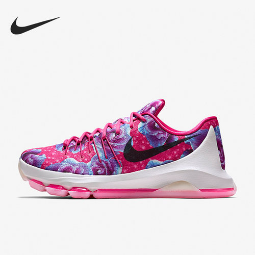 Nike/耐克正品KD8 PREMIUM杜兰特女子GS大童篮球鞋837786-603