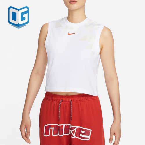 Nike/耐克正品新款女子运动透气休闲圆领无袖背心FQ0368-100