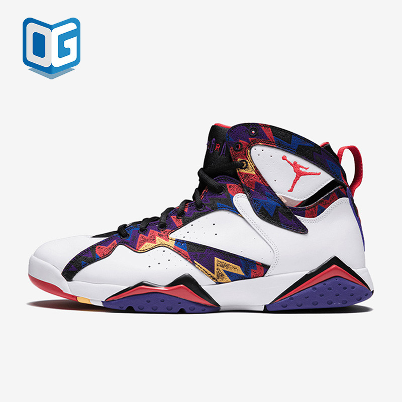 Nike/耐克正品Air Jordan 7 AJ7男高帮复古篮球鞋304775-142