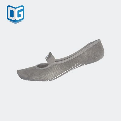 阿迪达斯女子瑜伽袜一双装