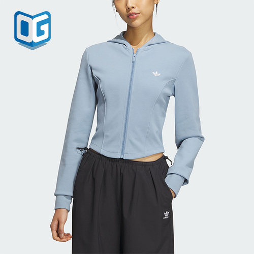 阿迪达斯正品女子夹克外套