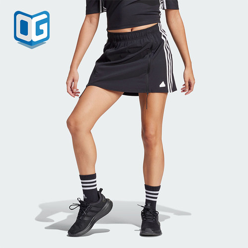 Adidas/阿迪达斯正品DANCE SKO女士运动透气休闲修身短裙IP2393