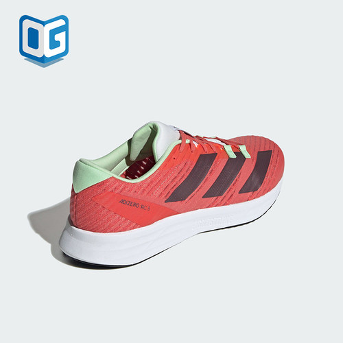 Adidas/阿迪达斯ADIZERO RC 5男女同款织物系带跑步运动鞋IE3708