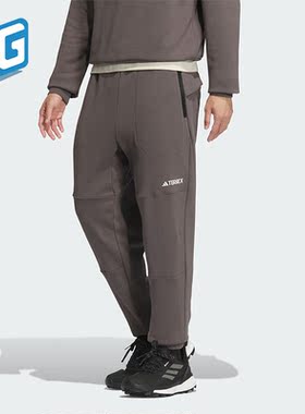 Adidas/阿迪达斯正品春季新款男士毛圈针织休闲运动裤IW3910