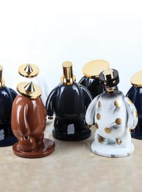 样板房售楼处金属树脂软装饰品