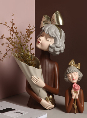 轻奢风创意家居客厅电视柜装饰品