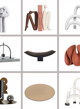 北欧客厅创意现代简约抽象艺术