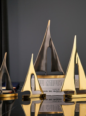 书房办公室摆件铜一帆风顺