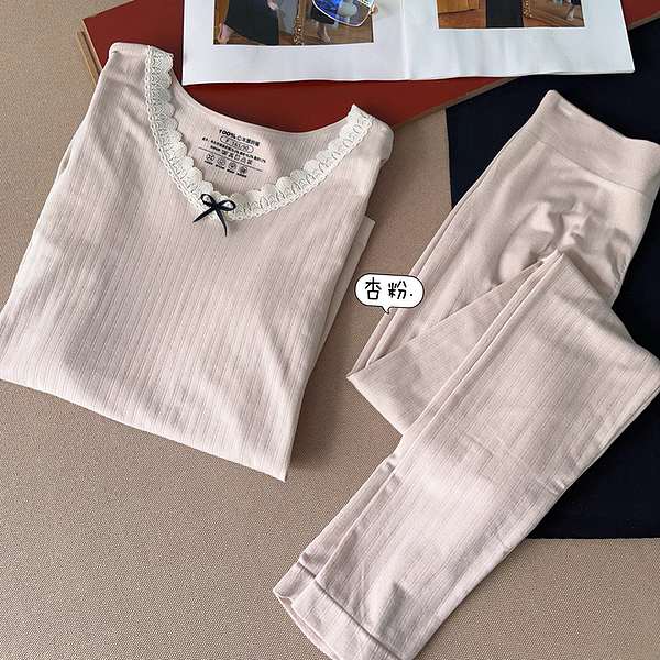 薄款保暖内衣套装修身显瘦亲肤