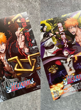 死神BLEACH 地狱篇 日本原版 动漫剧场版 小海报 dm