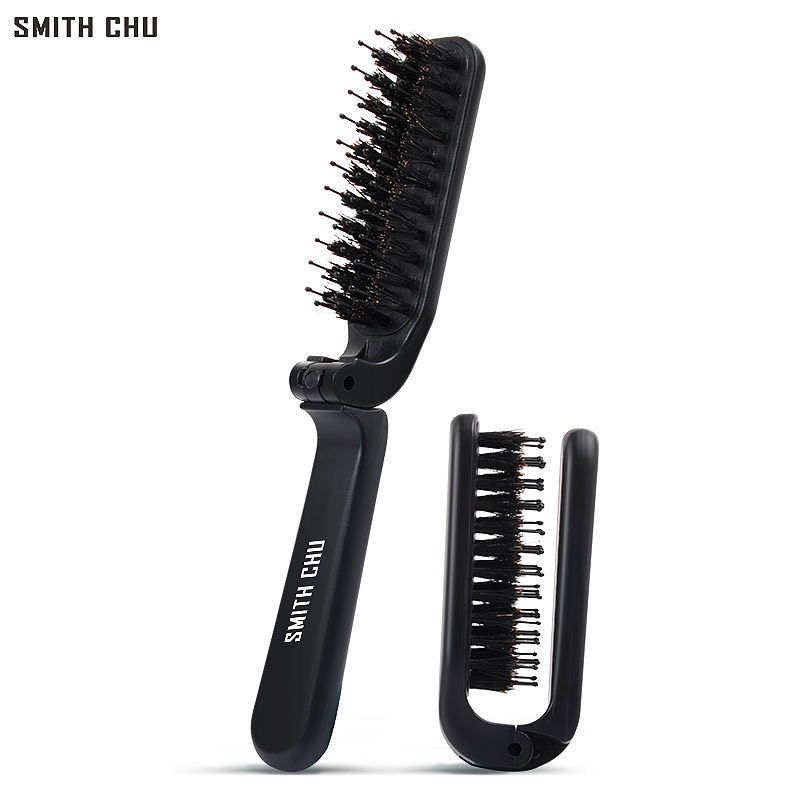 猪鬃毛折叠梳子便携蓬松猪鬃梳随身旅行按摩梳男士女士专用窄齿梳,家庭/个人清洁工具,梳子/化妆梳/按摩梳,淘宝优惠券,粉丝福利购,淘宝优惠卷