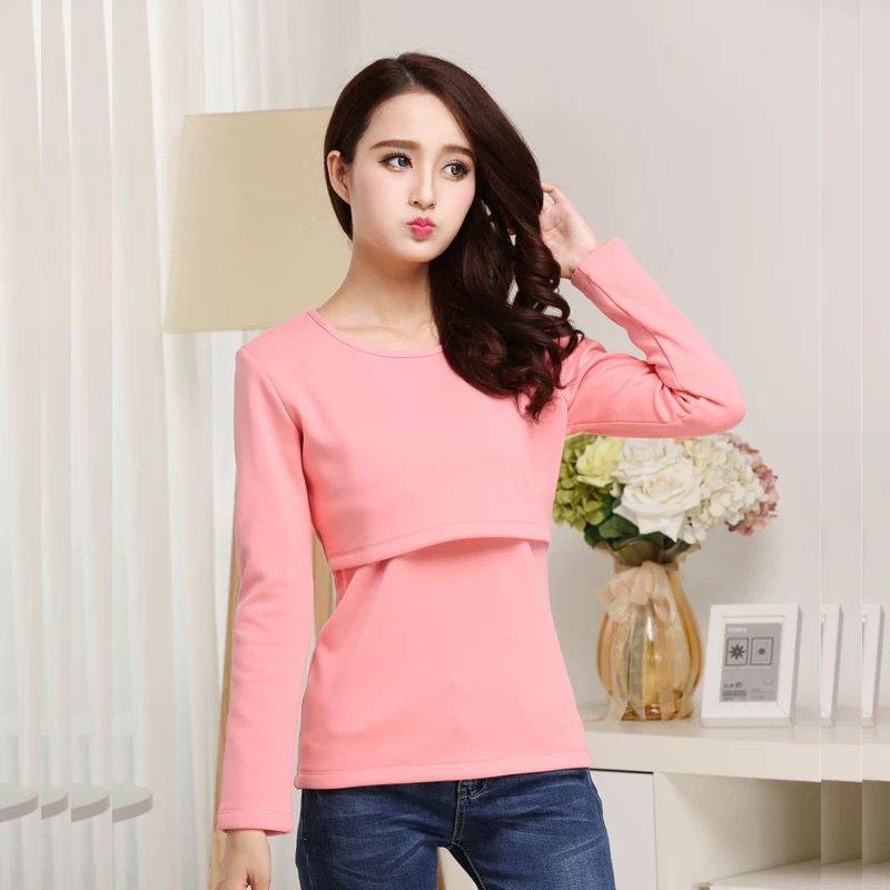 清仓哺乳秋衣纯棉加厚加绒产后喂奶衣秋冬孕妇保暖内衣打底衫长袖,孕妇装/孕产妇用品/营养,哺乳衣/月子服,淘宝优惠券,粉丝福利购,淘宝优惠卷