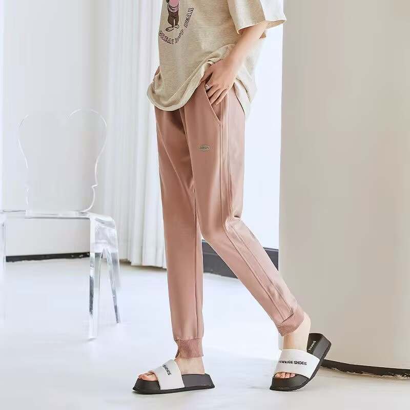 清仓孕妇运动裤纯棉春秋季外穿潮妈束脚卫裤孕妇休闲裤高腰托腹裤