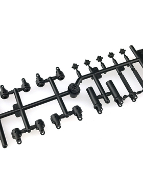 奥兰多汉特模型TA0002攀爬1/35 32通用配件塑料传动轴35-43mm