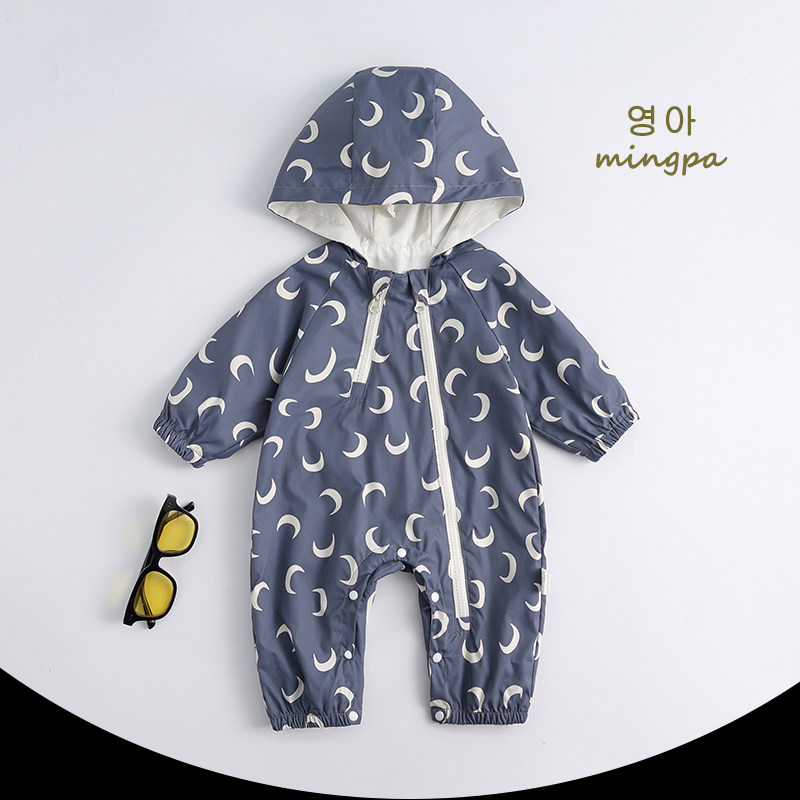 婴儿衣服秋季韩版洋气婴儿秋装连体冲锋衣外套小月龄男宝宝外出服,童装/婴儿装/亲子装,连身衣/爬服/哈衣,淘宝优惠券,粉丝福利购,淘宝优惠卷