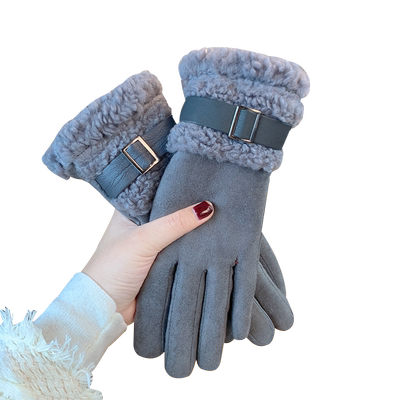 手套女冬季保暖骑行开车冬天