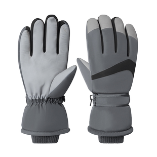防寒手套男款冬季加绒加厚保暖防滑女玩雪骑行抗寒零下40度棉手套