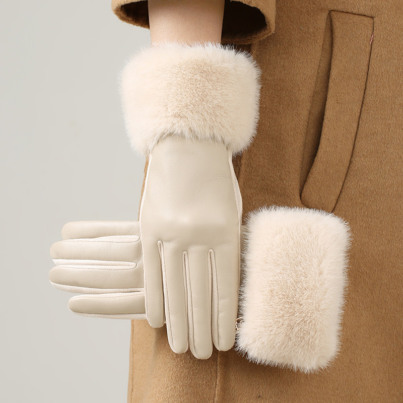 皮手套女冬季2025新款保暖骑行电动车御寒防风加厚绒毛口触屏手套,服饰配件/皮带/帽子/围巾,手套,淘宝优惠券,粉丝福利购,淘宝优惠卷