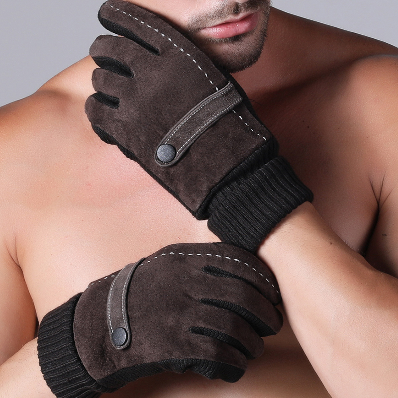 Gants pour homme en peau de porc - Ref 2781214 Image 2