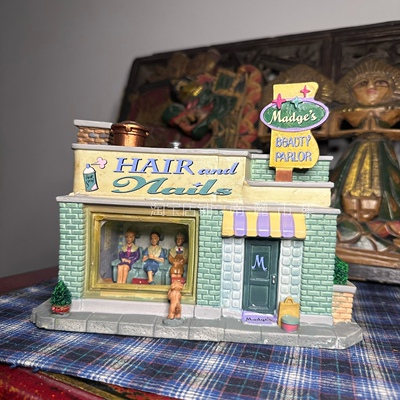 lemax陶瓷陶瓷复古别墅小屋