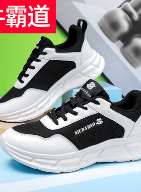 牛霸道春秋2025新款广场舞鞋男女同款透气健身跳舞鞋运动鞋23801