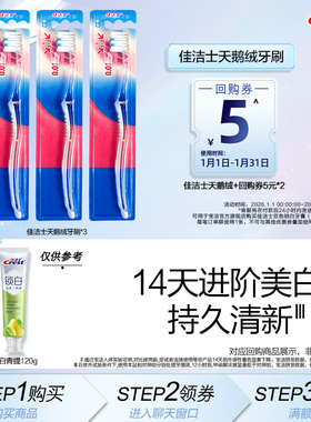 【顺手买一件】佳洁士牙刷OI*3