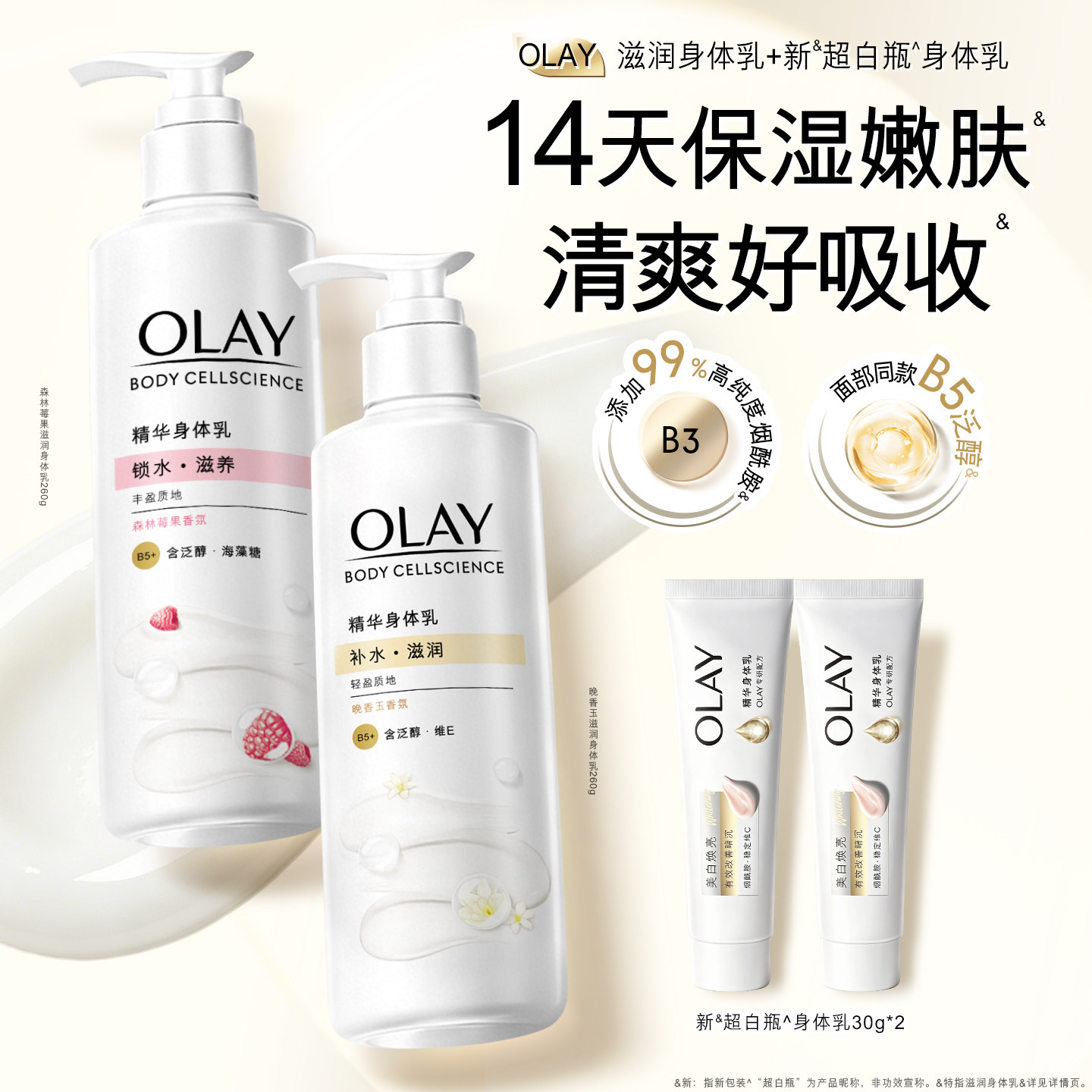 OLAY玉兰油烟酰胺身体乳图片