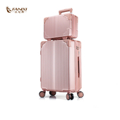 法尼茜拉杆箱女行李箱24寸扩展男大学生2628万向轮旅行皮箱子母20