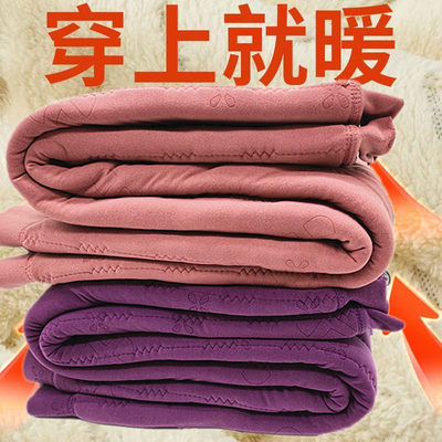 女士棉裤加厚高腰抗寒保暖裤