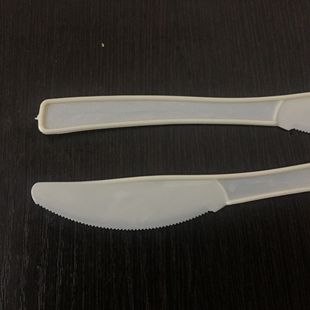 一次性塑料DK1大刀西餐专用大刀水果刀蛋糕刀甜品刀16.5cm1000只