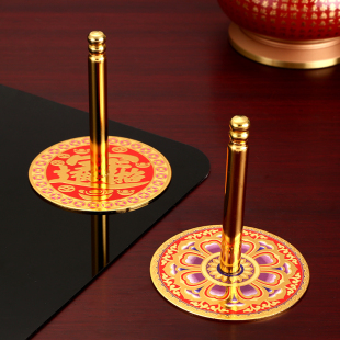 圆通佛具香炉平灰器香灰压平整器合金家用大号香炉灰压铲佛堂用品