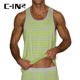 背心棉涤纶运动健身柔软无袖 CIN2新品 男士 打底吸汗背心1926RT