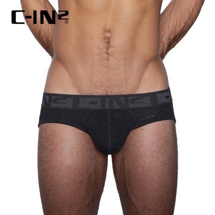 C-IN2新品内裤男棉质运动吸汗U凸囊袋低腰性感三角裤男1913FC
