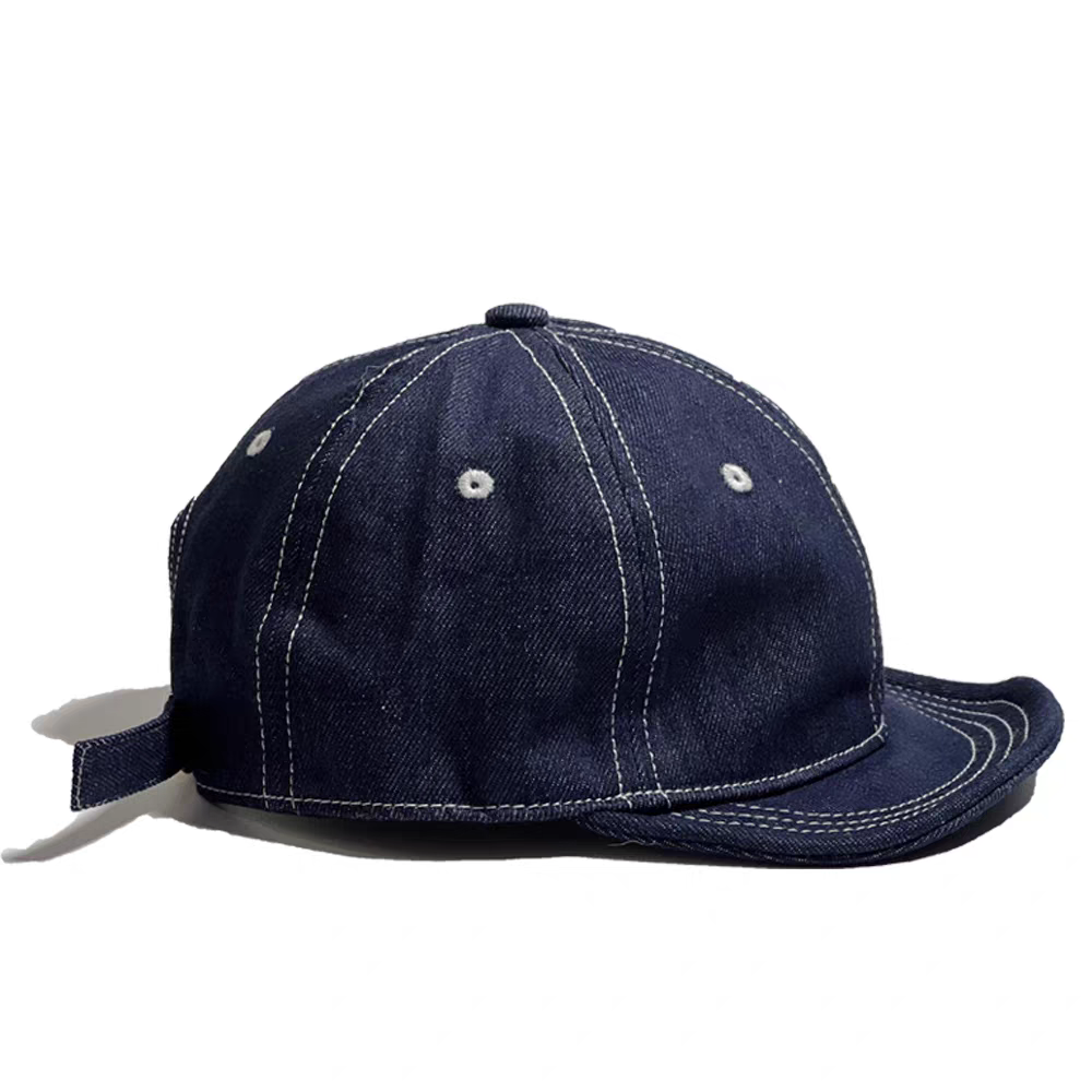 Taylormade日系工装风5cm软短檐棒球帽子男女潮人复古水洗鸭舌帽