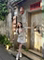 KOREAN VERSION JAPANESE AMERICAN RETRO SUMMER NEW PHANTOM LETTER SHORT SLEEVE T-SHIRT WOMENS HONG KONG STYLE DESIGN TOP INS TIDE