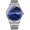 New mechanical watch with precision steel blue surface