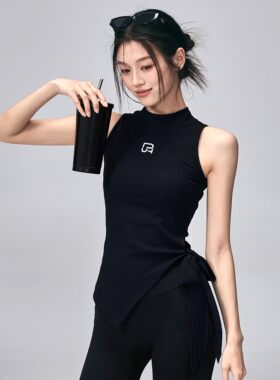 夏季女修身显瘦瑜伽运动背心