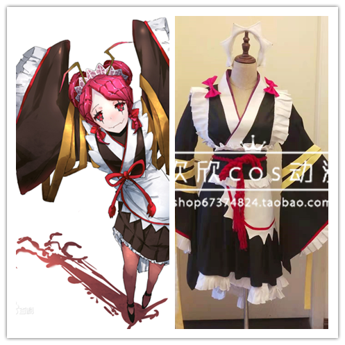 Overlord骨王cos艾多玛·巴西丽莎·泽塔coplay虫妹cos服装定制