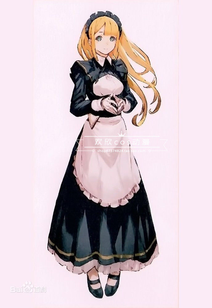 Overlord 不死之王 琪雅蕾妮纳·贝隆 女仆装cos服定制