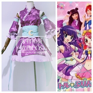 变身！偶像公主 笹原名月雪森苹果cosplay服装定做