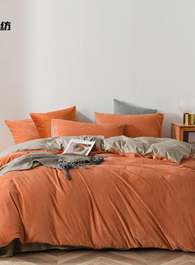 【直播秒杀】冬季牛奶绒四件套天鹅绒加厚保暖秋冬珊瑚绒双面绒