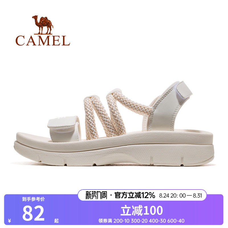 沙滩鞋防滑软底魔术贴鞋子图片