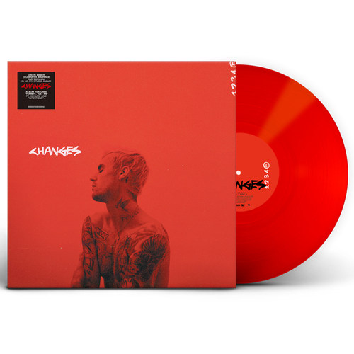 正版现货 贾斯汀比伯 Justin Bieber Changes 红胶2LP 黑胶唱片