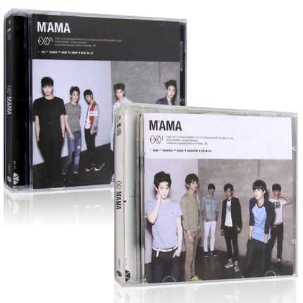 现货正版EXO-M+EXO-K专辑MAMA中文版+韩文版+2CD+精美写真+小卡