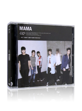 现货EXO-M 1st Mini Album MAMA 专辑CD光盘+歌词写真本+签名小卡