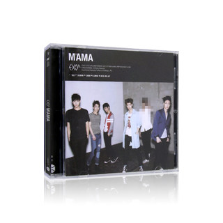 现货EXO-M 1st Mini Album MAMA 专辑CD光盘+歌词写真本+签名小卡