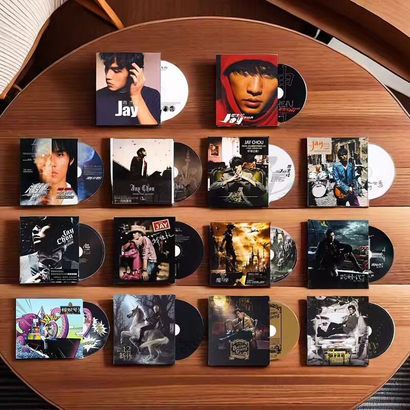 现货JAY周杰伦专辑歌曲实体CD唱片全套 生日礼物/车载碟/范特西