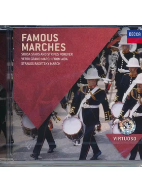 原装进口 DECCA 著名进行曲合辑 Famous Marches CD唱片 4784228